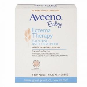Aveeno Baby - 嬰兒舒敏修護浸浴粉105g (5包裝) (平行進口貨)