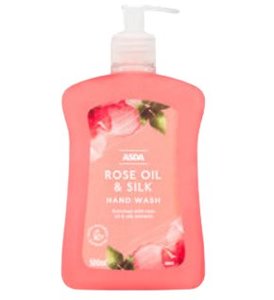 ASDA - -玫瑰油和絲綢洗手液500ML[平行進口產品]