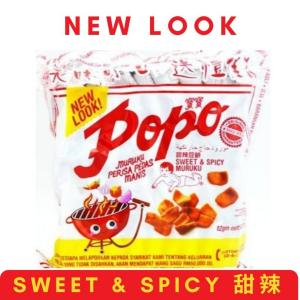 POPOFISH - 寶寶甜辣豆餅30小袋 12gm -馬來西亞必買手信- (平行進口貨)