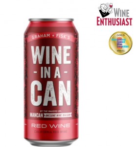 Graham + Fisk's Red Wine (WINE IN A CAN)  (1罐)