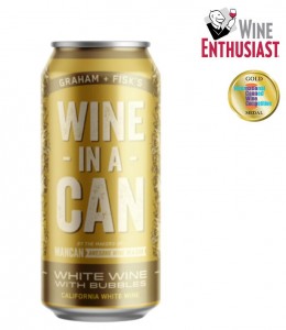 Graham+Fisk's White Wine With Bubbles (WINE IN A CAN)(氣泡白酒) (1罐)