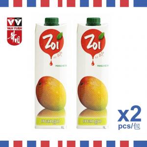 華園 - Zoi 芒果汁1 公升 (兩支裝)