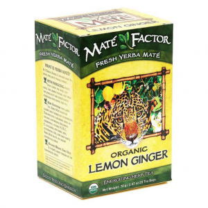 Mate Factor - 有機檸檬薑馬黛茶小包 60g(20小包) 1盒裝