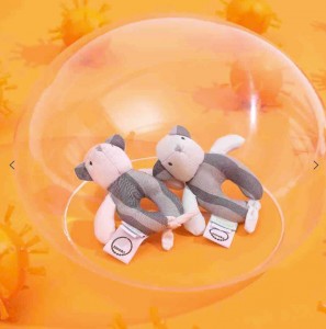 HINOKI-自動抗菌手握玩具連牙膠
