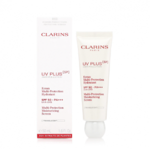 Clarins - UV Plus [5P] 抗污染透白防曬霜 SPF 50 PA+++ (Translucent 透明色) 50ml (平行進口貨)