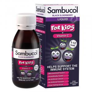 Sambucol - 兒童用黑接骨木果漿 (含維生素C) 120ml (平行進口貨)