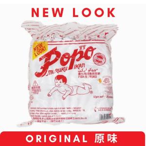 POPOFISH - 原味香化美味魚肉豆餅(12gx30包)(平行進口貨)