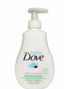 Baby Dove-多芬嬰兒洗髮沐浴乳 (低敏配方) 400ml (平行進口貨)