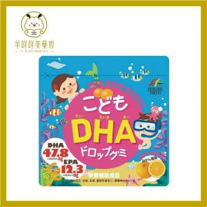 UNIMAT RIKEN - 兒童DHA橙味軟糖 (90粒)