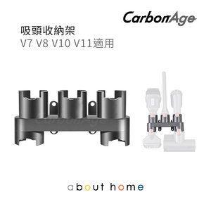 CarbonAge - Dyson 代用 吸塵機掛架 刷頭 吸頭儲存 V7 V8 V10 V11 適用 [B05]