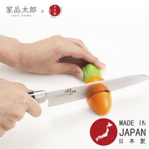 KAIJIRUSHI - 帶磁鐵磨刀器 磨刀石 小蘿蔔款式[Y08]